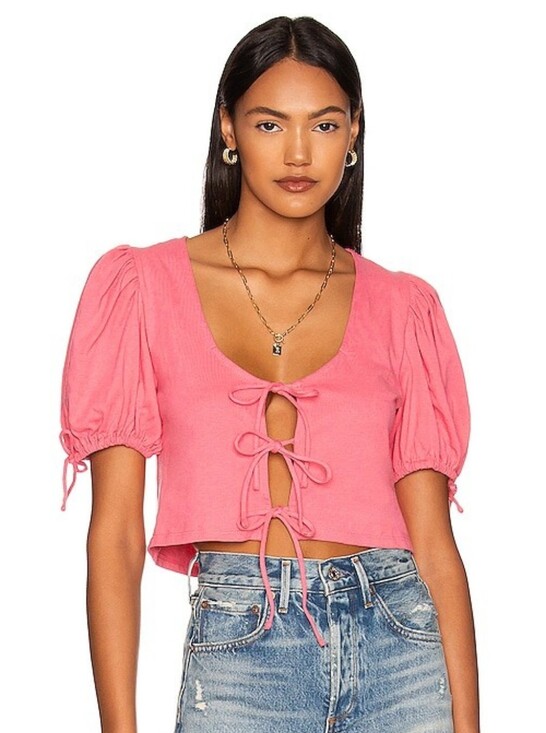 Free People Tops - 🔥 Hot Deal🔥Free People Kitty Top in the "Velvet Rose" - S (Good For Medium)